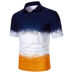 Camiseta de manga corta de poliéster y algodón 100% para hombre de alta calidad de fabricante, camiseta de talla grande con patrón de letras - Product Image 1