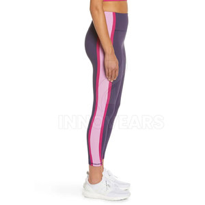 Leggings de Compresión de Spandex/Poliéster con Logotipo Personalizado de Último Diseño, Cintura Alta, Secado Rápido, Transpirables, Ropa Deportiva - Product Image 4
