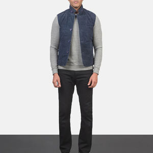 Veste en cuir véritable pour hommes en gros, service OEM, personnalisable, style streetwear, vêtements de moto respirants - Product Image 3