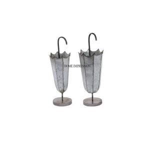 Juego de 2 soportes de paraguas de diseño atractivo único de metal de calidad exclusiva de fabricante indio a un precio impresionante - Product Image 1