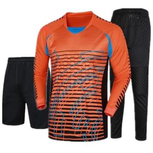 Conjunto de camiseta de fútbol de Portero profesional para adultos, uniforme de fútbol de portero, camisa, pantalones o ropa deportiva corta - Product Image 5