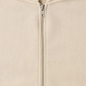 Nouveau meilleur haute qualité fermeture éclair personnalisée sur la taille coton lourd rue français éponge fermeture éclair Triple couche sweats à capuche hommes 100% coton - Product Image 4