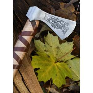 El yapımı şam çelik Viking taktik balta özel DIY sınıf cadılar bayramı savaş ve ahşap kolu için yüksek endüstriyel kalite ile - Product Image 3