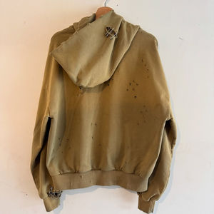 Sudadera con Capucha para Hombre de Algodón French Terry, Estilo Vintage, Lavado Ácido, Decoloración al Sol, Desgastada, Fabricantes de Ropa Vintage - Product Image 6