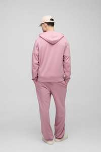 Custom Logo Cotton Fleece High Quality Zip-up Men's Fashion <b>Tracksuits</b> Customized Colors Sizes Casual Solid Antique Fashion - Product Image 2