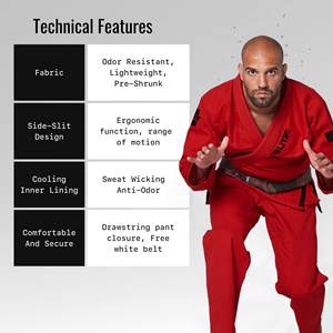 Jiu Jitsu brésilien haut de gamme Gi hommes femmes léger BJJ costume avec ceinture Logo personnalisé Arts martiaux Kimono pour la compétition d'entraînement - Product Image 4