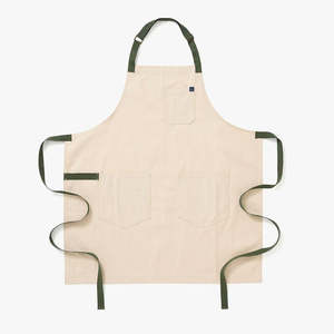 Custom Printed Cotton <b>Apron</b> Wholesale Logo Oversleeve for Cleaning and Grilling BBQ <b>Apron</b> Manufacturer - Product Image 3