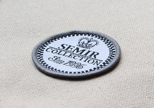 Écusson tissé au design personnalisé Écusson brodé de lettres en chenille Écussons à broder au fer pour vêtements - Product Image 2