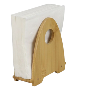 Porte-serviettes en bois d'acacia pour la cuisine et la salle à manger Boîtes à mouchoirs Décoration Distributeur de serviettes en bois droit de table - Product Image 1