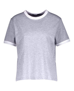 T-shirt personnalisé pour femme avec logo imprimé et fermeture éclair, idéal pour l'été, les activités sportives et les tenues d'équipe, 100 % coton, coupe ajustée - Product Image 1