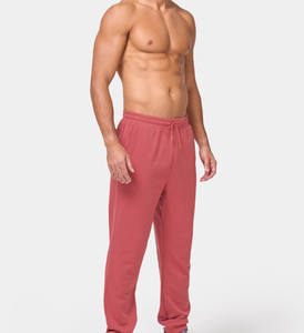 Pantalon de gymnastique pour hommes extensible en polyester 100% personnalisable motif solide Compression Runnin - Product Image 1