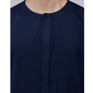 Kaftán Islámico Modesto para Hombres Adultos, Color Sólido, Jubbah Thobe, Alta Calidad, Transpirable, Largo MAXI, Cómodo - Product Image 2