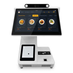 <span class=keywords><strong>Kiosk</strong></span> Để Bàn Bán Lẻ Tự Động Màn Hình Kép Cảm Ứng Đặt Hàng Nhà Hàng Máy Thu Ngân Máy Tính Tiền Thông Minh Hệ Thống Pos Cho Nhà Hàng - Product Image 3