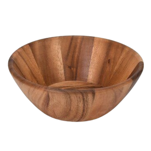Natural Wooden Salad Serving Bowl Custom Made <b>Table</b> Top Wooden Bowl Dough Bowl For Home Kitchen Use - Product Image 5
