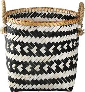 Panier design noir et blanc - Product Image 1