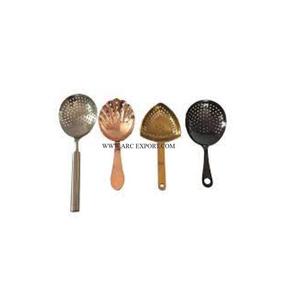 Set of 4 Gold Copper Black and Silver Polished Table Decoration Home and Kitchen Luxury <b>Tea</b> Strainer Top Selling <b>Tea</b> Strainer - Product Image 1