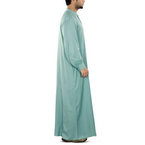 Thobe Jubba pour hommes multicolores de style arabe, livraison en ligne, nouvelle arrivée, service OEM, service OEM, faible MOQ, meilleur prix de vente - Product Image 2