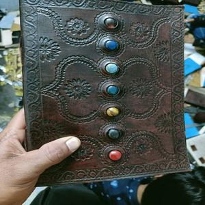 หินอาเกตแพรวพราวออกแบบได้ตามต้องการสไตล์และงานฝีมือหนัง PU ที่เป็นมิตรกับสิ่งแวดล้อมสำหรับให้เป็นของขวัญ - Product Image 1