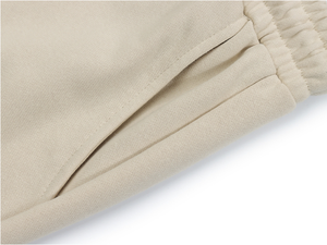 Pantalones cortos de lana de algodón 100% personalizados al por mayor, pantalones de chándal cálidos y suaves de primera calidad para gimnasio, ropa de salón informal - Product Image 6