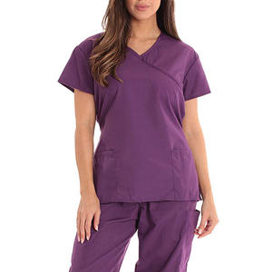 Uniformes Médicos de Enfermería para Mujer, Estilo Nuevo, Venta al por Mayor, Uniformes de Hospital de Poliéster para Enfermeras, Uniformes de Clínica para Doctoras - Product Image 6