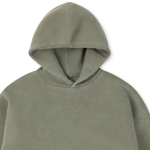 Nouveauté Vente Chaude Pulls à Capuche d'Hiver pour Hommes 100% Coton Basiques Coton Mélangé Couleur Unie Respirant Design Casual avec Poche - Product Image 6