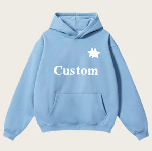 Vêtements pour hommes de haute qualité 100% coton French Terry Pull à capuche Vente en gros Logo personnalisé Sweatshirts à capuche Col - Product Image 1