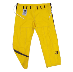 Ropa profesional de artes marciales, uniforme de Jiu Jitsu brasileño amarillo, logotipo bordado personalizado y tamaño BJJ Gi para hombres - Product Image 2
