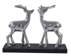 ประติมากรรมโลหะอะลูมิเนียมรูปทรงหยกสีทองสมัยใหม่ งานฝีมือ ของตกแต่งบ้าน สำนักงาน วางบนโต๊ะ สำหรับโอกาสพิเศษ - Product Image 6