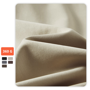 เสื้อผ้าแนวสตรีทสำหรับฤดูใบไม้ร่วงและฤดูหนาวคุณภาพสูงเสื้อมีฮู้ดสำหรับผู้ชายและผู้หญิงเสื้อฮู้ดหนังกลับโอเวอร์ไซส์ - Product Image 5