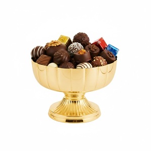 Luxury Gold Bowl Assorted Chocolate <b>Gift</b> <b>Box</b> Elegant Table Decorative <b>Sweets</b> Serving Bowl Dessert Holder In Affordable Price - Product Image 5