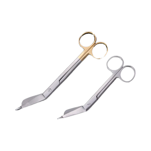 Tijeras para Vendajes Reutilizables Manuales de Acero Inoxidable Medivolve MI-S-531, Hojas Curvas, Duraderas, Clase Médica I, CE ISO - Product Image 1