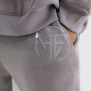 Lightweight Casual <b>Trousers</b> Soft Touch Fabric Adjustable Drawstring Waist Fit Modern Look Everyday <b>Men</b> <b>Flared</b> Sweat Pant - Product Image 5