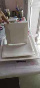 Bandeja con incrustaciones de hueso indio para decoración del hogar, bandejas para servir en hoteles y moteles, bandejas con incrustaciones de hueso indio en colores naturales - Product Image 4