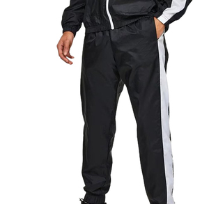 Ensemble de survêtement unisexe personnalisé, uni, léger, en coton 100%, ample, surdimensionné, sweat-shirt et pantalon de jogging, livraison rapide - Product Image 3