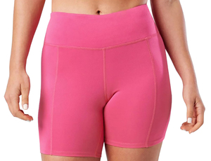 Pantalones Cortos Deportivos para Mujer, Ecológicos, Transpirables, de Spandex/Algodón, con Estampado Floral, Servicio OEM, Precio de Fábrica al por Mayor, Producción en Masa - Product Image 6