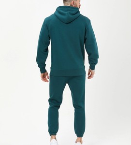 Nouvel ensemble sweat à capuche et jogging personnalisé en gros modèle solide survêtement personnalisé pour hommes matériau respirant - Product Image 6