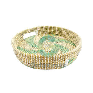 Usine Seagrass Tissé Plateaux De Service Cuisine & table top cuisine gadgets cuisine stockage panier en gros pour le stockage des aliments - Product Image 3