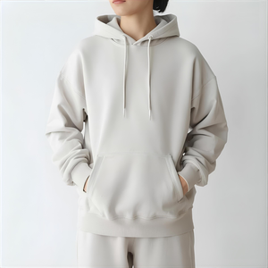 เสื้อสเวตเตอร์แบบสวมหัวมีฮู้ดผ้าคอตตอนเนื้อนุ่มมีตัวเลือก oM/odm - Product Image 4