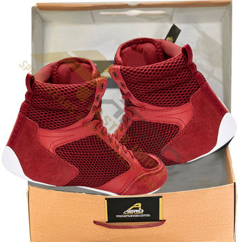 Girls' Summer Fitness Sneakers Fashion Gym Sports Shoes Boxing Casual Wear Leather Upper Genuine Leather Mesh Lining Rubber