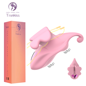 Vibrador de dedo de mariposa Producto Adulto Femenino Vibrador de 9 frecuencias Carga magnética Usb Vibrador de mano de dos dedos - Product Image 1