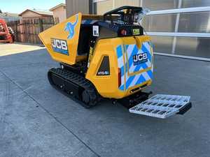 Nouveau JCB HTD5E benne électrique 1 tonne pointe haute chenillé Mini Dumper zéro émission équipement de Construction Compact - Product Image 4