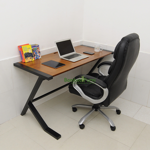 SB010b Japanese-Style <b>Simple</b> Bamboo and Wood Computer <b>Desk</b> with Legs 120x60x75 (cm) - Product Image 5