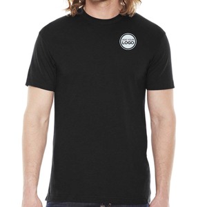 Camisetas de Manga Corta al por Mayor, Color Negro, Marca Bella + Canvas, con Impresión en Relieve - Product Image 1