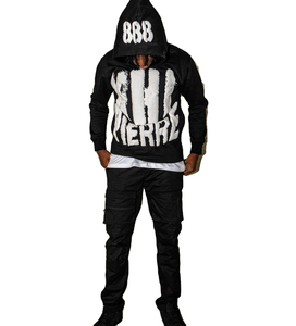 เสื้อฮู้ดโอเวอร์ไซส์สำหรับผู้ชายผ้าคอตตอน100% 360 GSM - Product Image 2