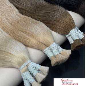 ผมมนุษย์แท้จากเวียดนามผมตรงกระดูกธรรมชาติจำนวนมากพร้อมส่ง alibaba WAVE Afro แบบหลวมลึกสไตล์100G - Product Image 2