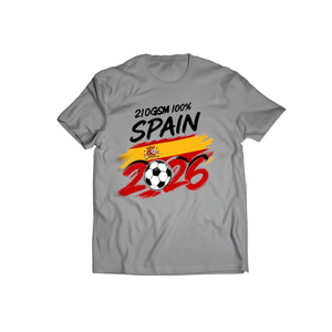 T-Shirt Unisex 210GSM 100% Cotone Stile Casual con Stampa Personalizzata Oversize - Product Image 2