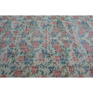 Tapis Turc Vintage Beige Rouge 5.9 X 9.3ft Grande Surface Laine Patchwork Design pour Couloir Chambre Latex pour Salon Chevet - Product Image 5