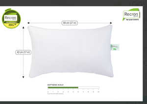 100% Polyester Memory Foam <b>Pillow</b> Microfiber <b>Cooling</b> Anti-Bacteria Knitted Cushion <b>Cases</b> Plain Style Speaker Removable Washable - Product Image 2