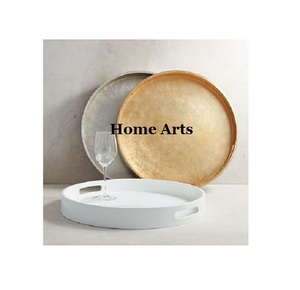 Set of 3 Different Sizes Food Serving <b>Tray</b> Greatest Quality Round Shape <b>Snacks</b> Dates <b>Tray</b> At Lowest Pricing - Product Image 5