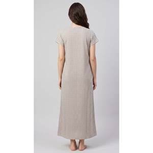 Evolove X Venus Women's Premium Rayon <b>Long</b> Nightgown-Soft Breathable Elegant Floral Maxi <b>Nighty</b> - Product Image 6
